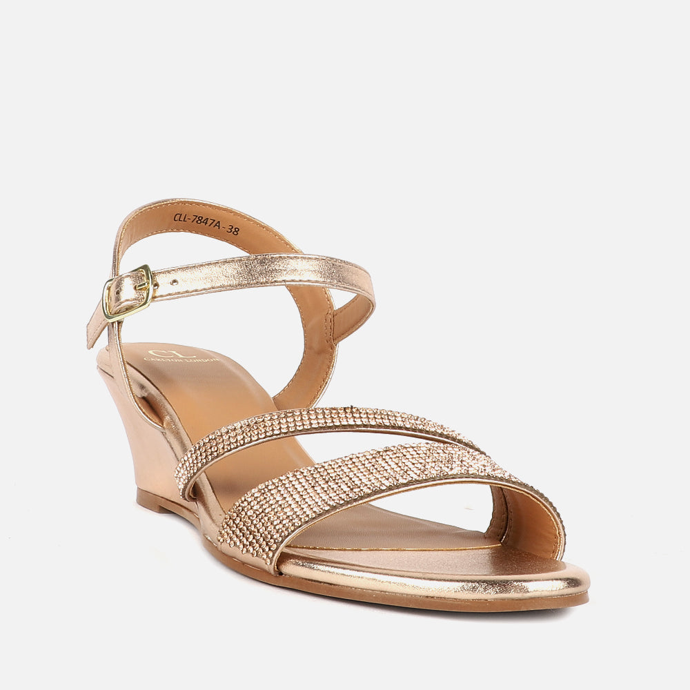 Women Mid Heel Wedge