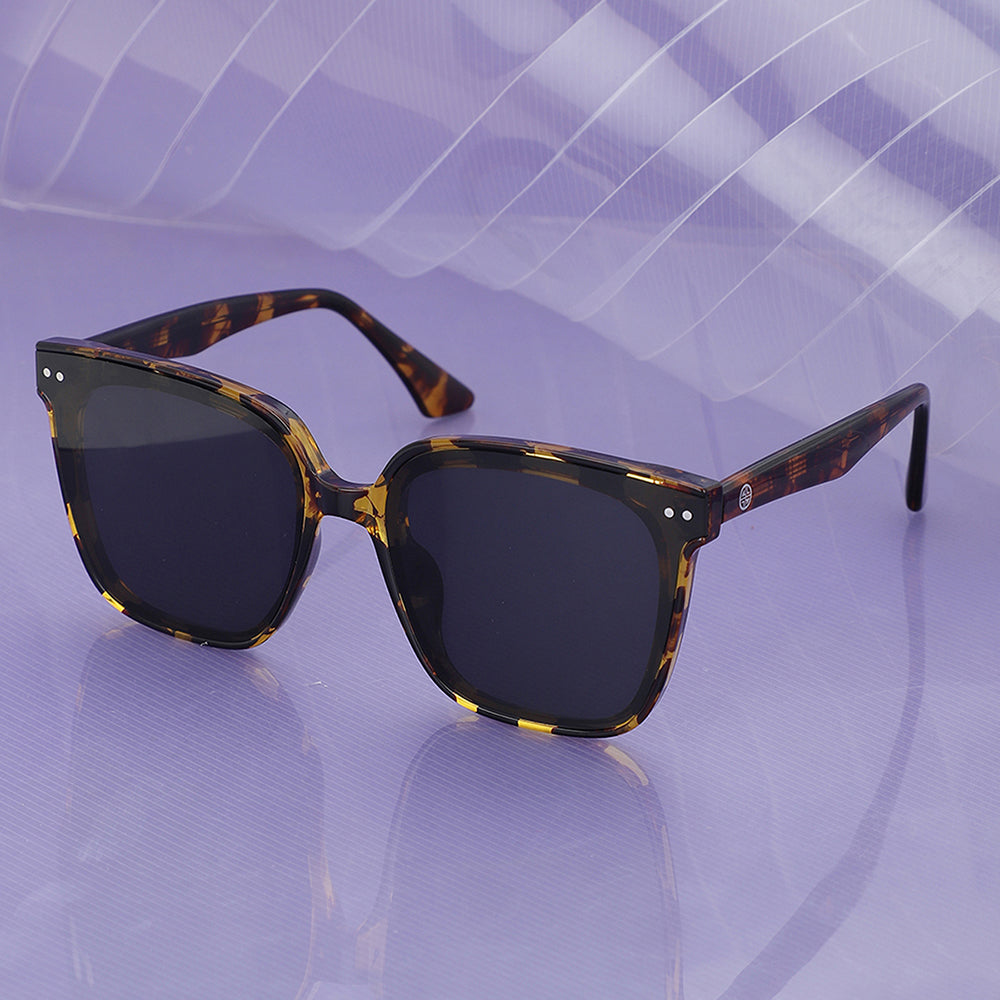 Carlton London Premium-Unisex-Multi Toned Polarised and UV Protected Lens Oversized Sunglasses