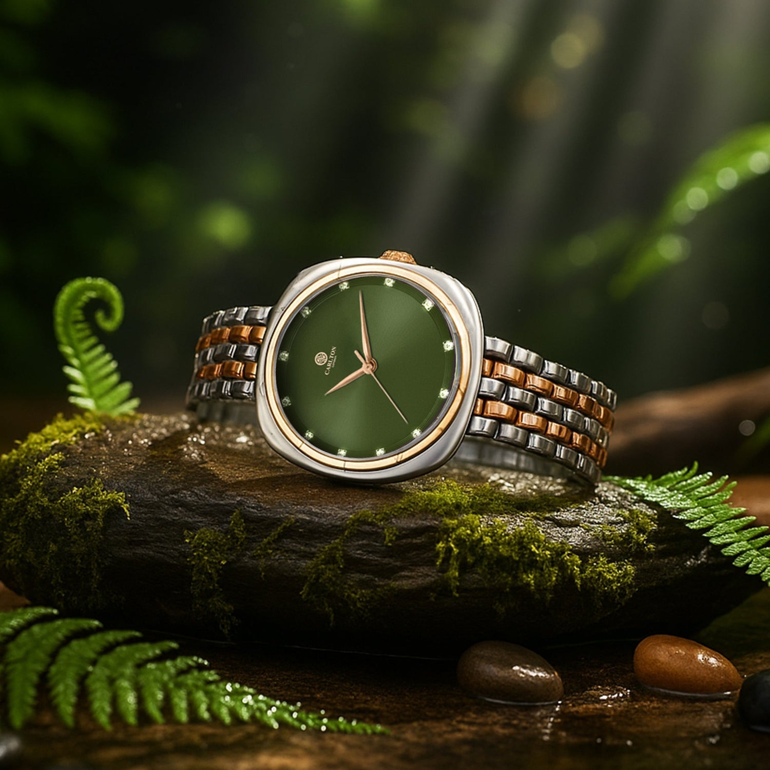 Women Celeste Olive Green Analog Watch - CLW-CT-11