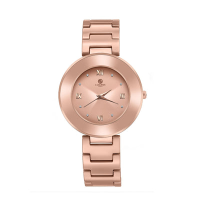 Women Juliette Rose Gold Analog Watch - CLW-JT-RSG