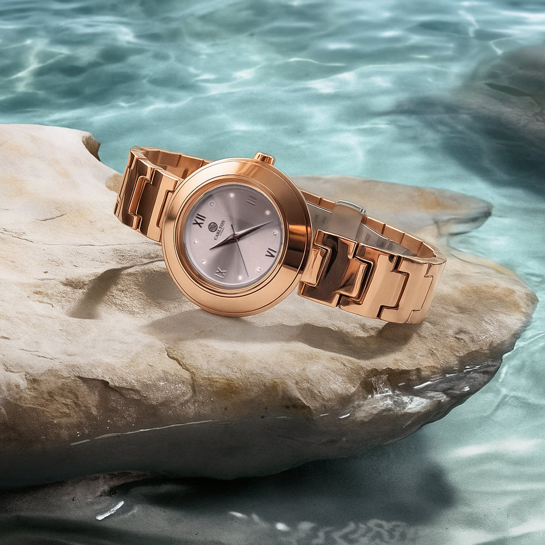 Women Juliette Rose Gold Analog Watch - CLW-JT-RSG