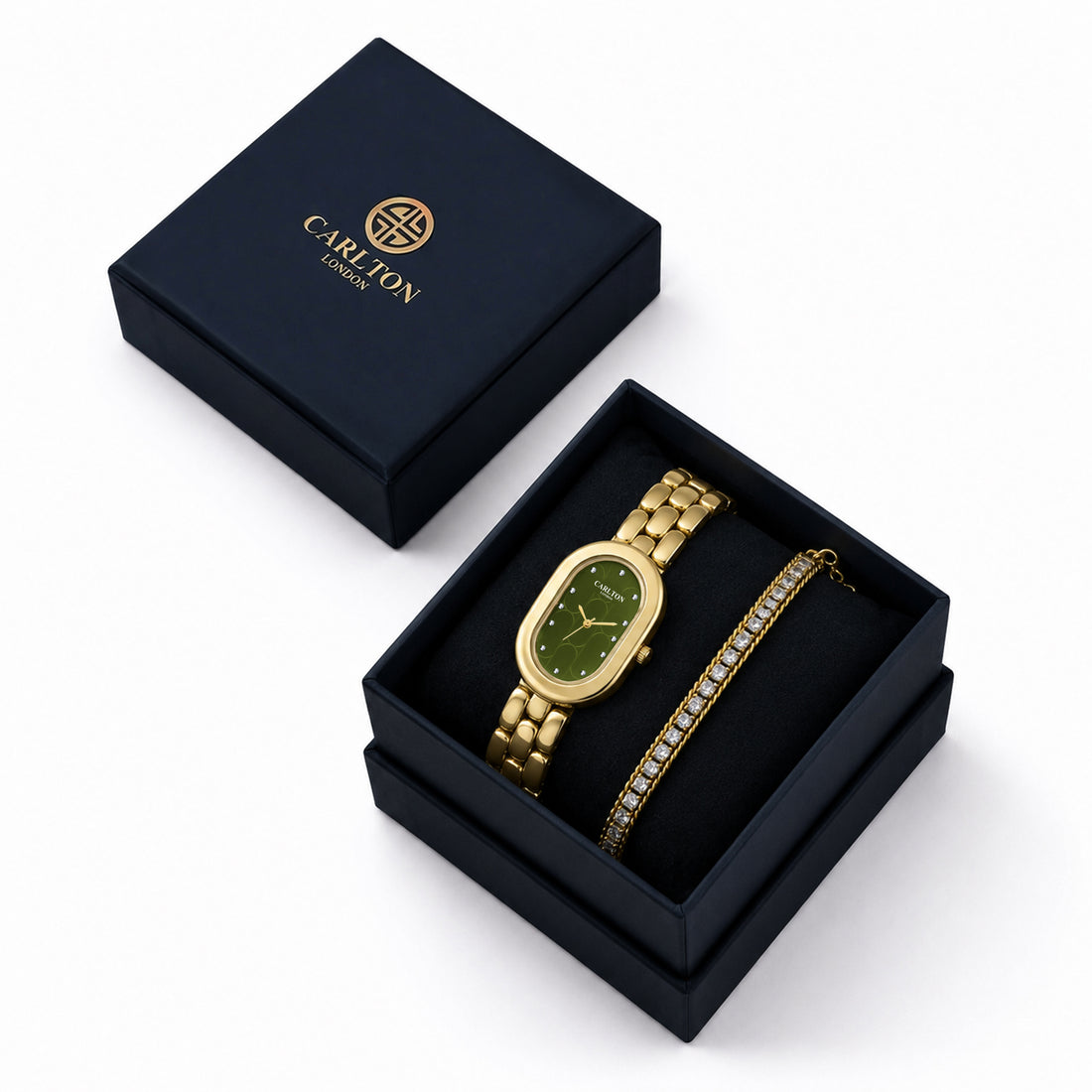Gift Set Women - Cecil Gold &amp; Tennis Bracelet -CLPLG132