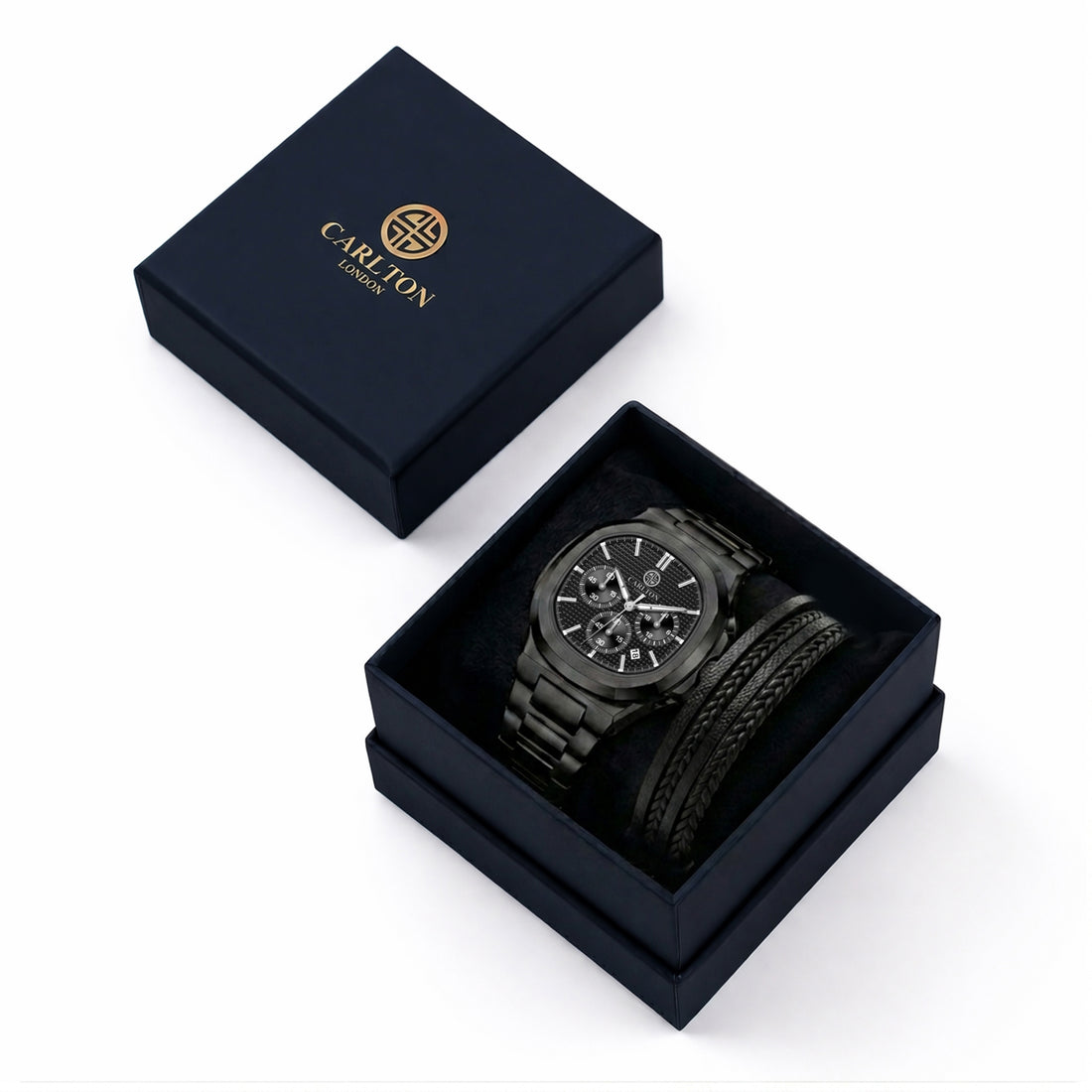 Gift Set Men - Parker &amp; Leather Multi Strap -CLPLG142