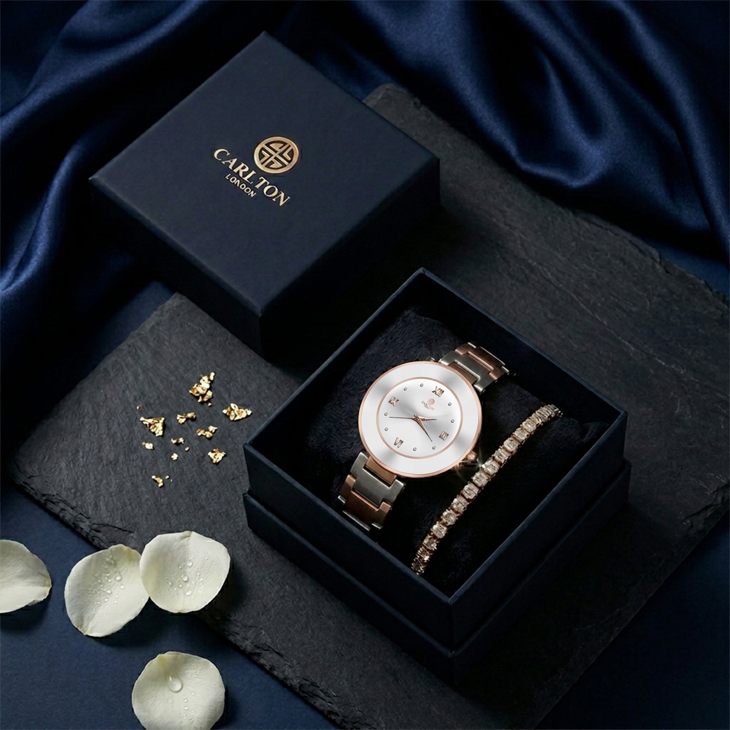 Gift Set Women - Juliette Watch &amp; Tennis Bracelet -CLPLG141