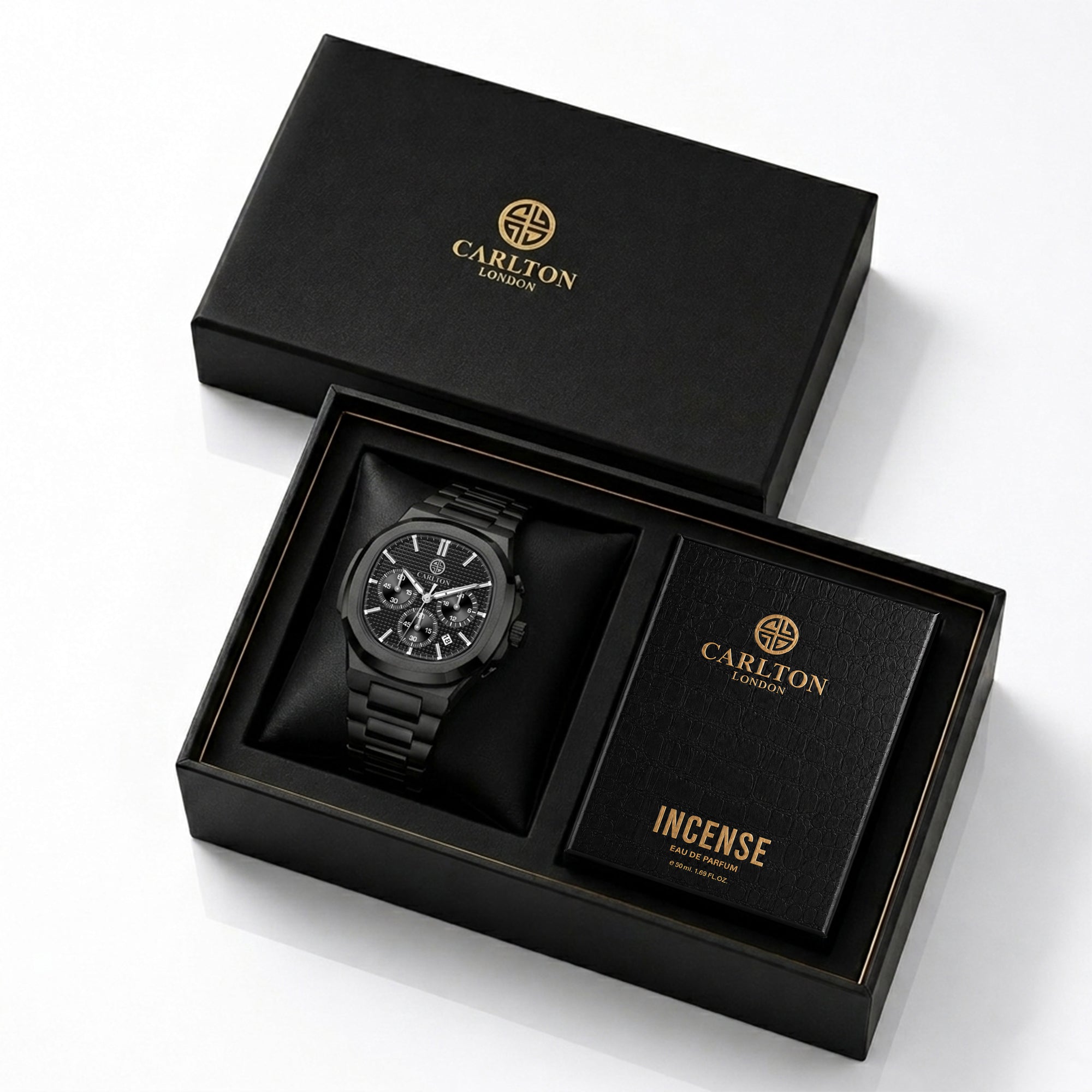 Gift Set Men - Parker Watch &amp; Incense Perfumre 50 ML -CLPLG144