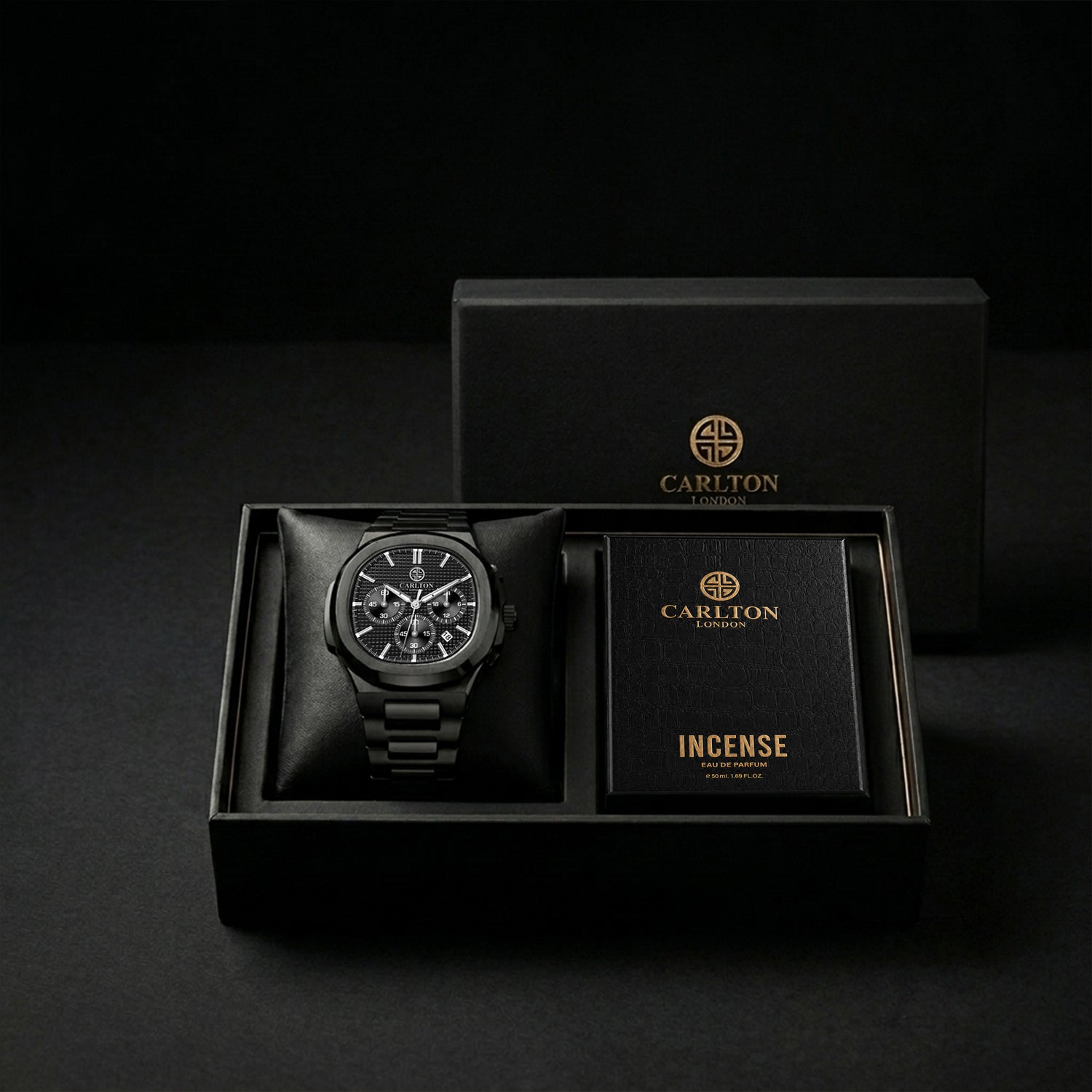 Gift Set Men - Parker Watch &amp; Incense Perfumre 50 ML -CLPLG144