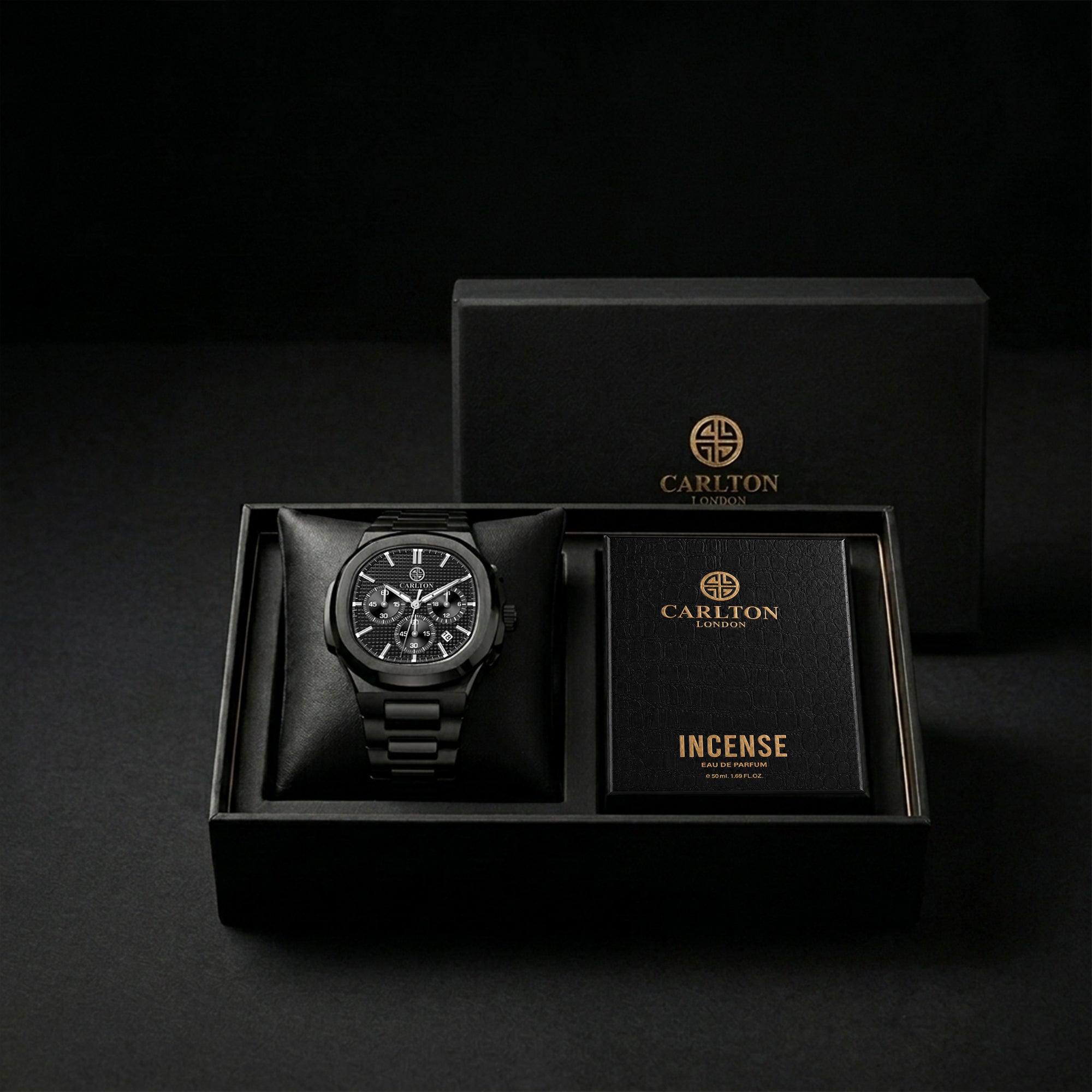 Gift Set Men - Parker Watch &amp; Incense Perfumre 50 ML -CLPLG144