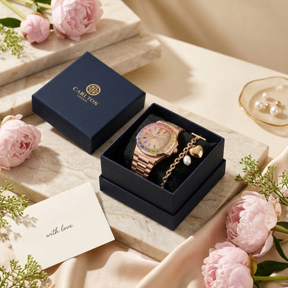 Gift Set Women - Grace &amp; Heart Pearl Bracelet -CLPLG137