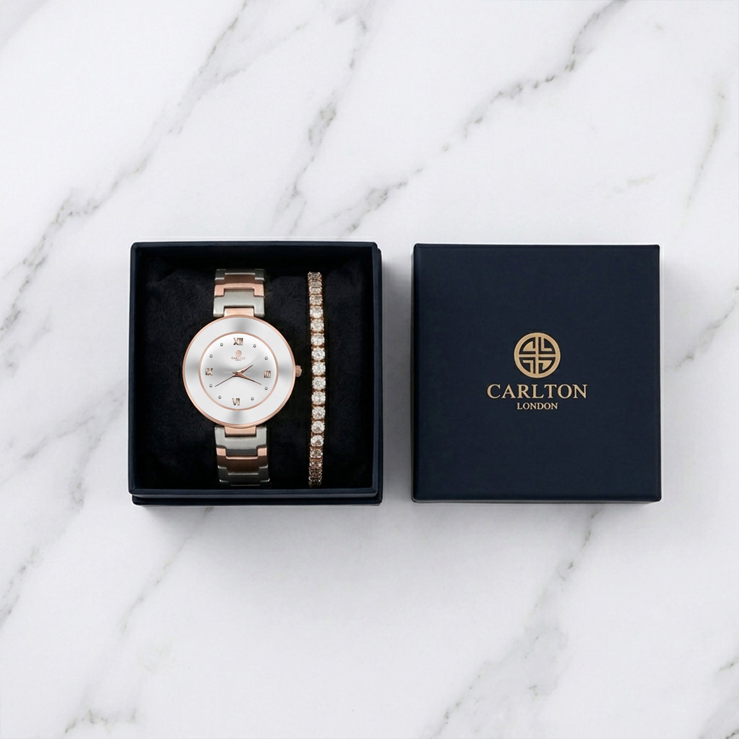 Gift Set Women - Juliette Watch &amp; Tennis Bracelet -CLPLG141
