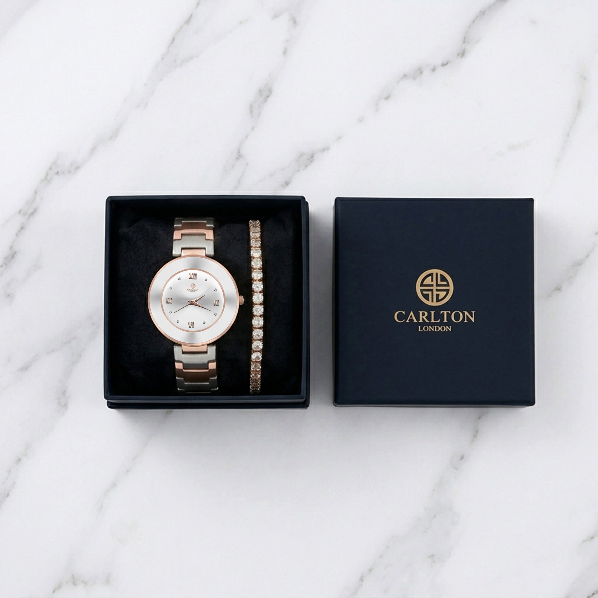 Gift Set Women - Juliette Watch &amp; Tennis Bracelet -CLPLG141