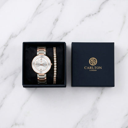 Gift Set Women - Juliette Watch &amp; Tennis Bracelet -CLPLG141