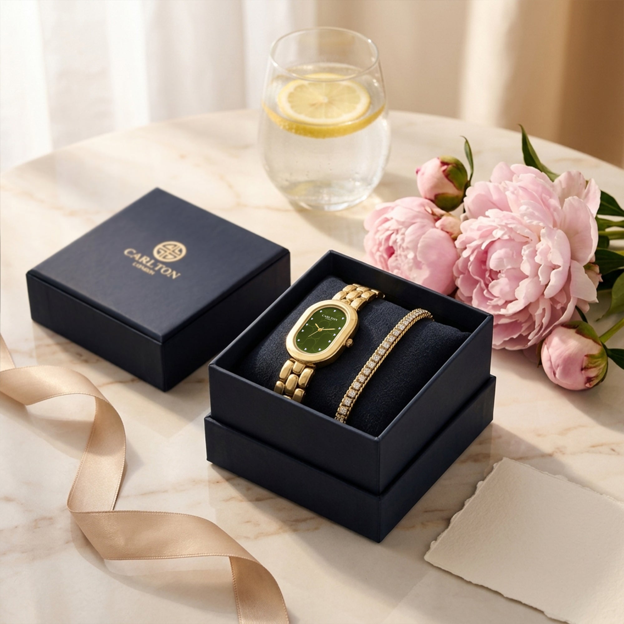 Gift Set Women - Cecil Gold &amp; Tennis Bracelet -CLPLG132