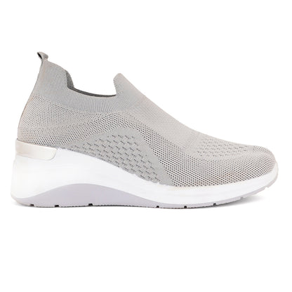 Women Comfortable Flyknit Lightweight Slip-On Sneakers