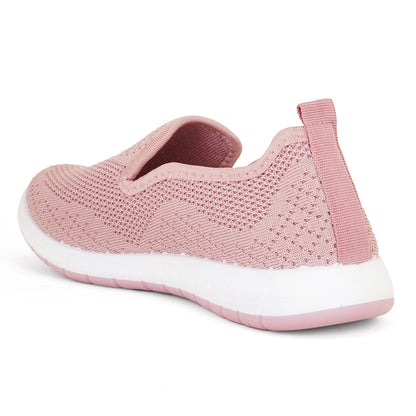 Women Comfortable Flyknit Lightweight Slip-On Sneakers