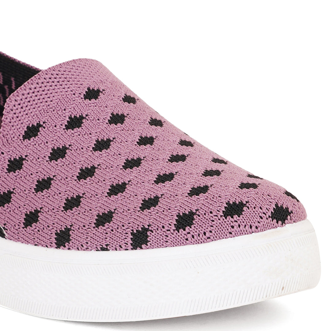 Women Comfortable Flyknit Lightweight Slip-On Sneakers