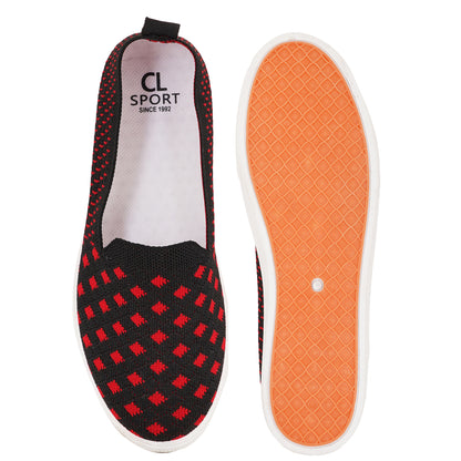 Women Comfortable Flyknit Lightweight Slip-On Sneakers