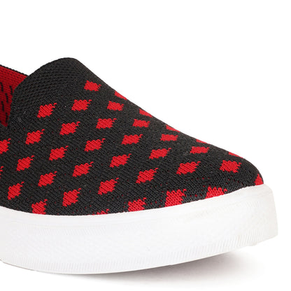 Women Comfortable Flyknit Lightweight Slip-On Sneakers