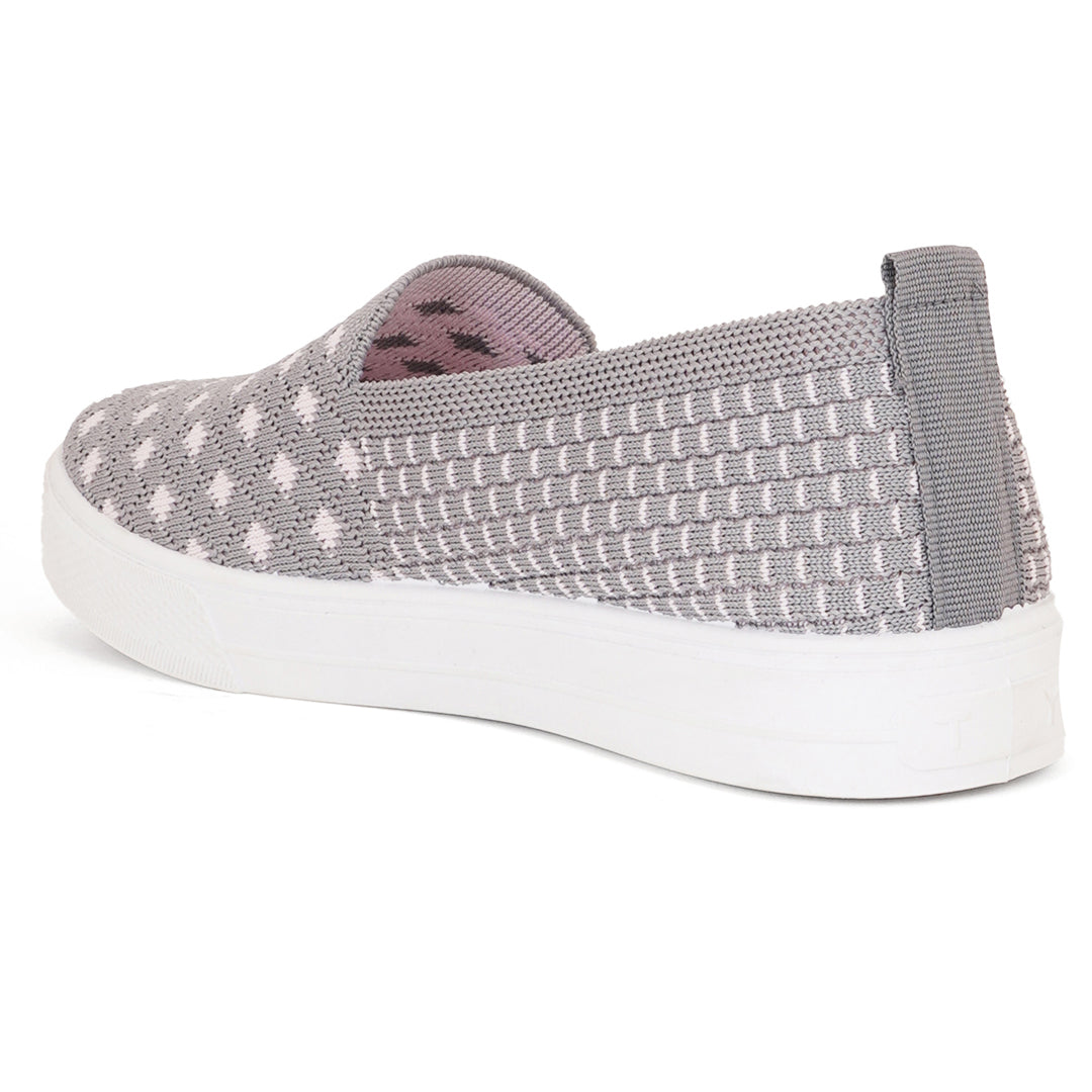 Women Comfortable Flyknit Lightweight Slip-On Sneakers