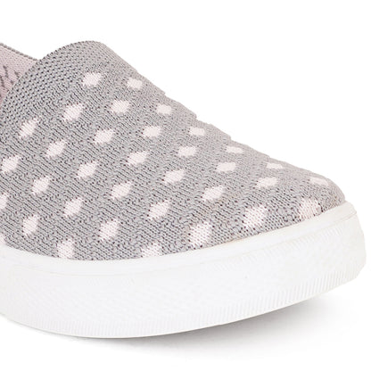 Women Comfortable Flyknit Lightweight Slip-On Sneakers