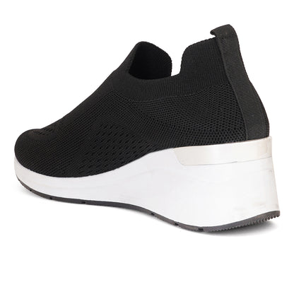 Women Comfortable Flyknit Lightweight Slip-On Sneakers