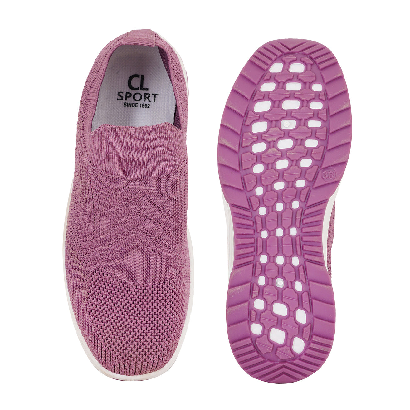 Women Comfortable Flyknit Lightweight Slip-On Sneakers