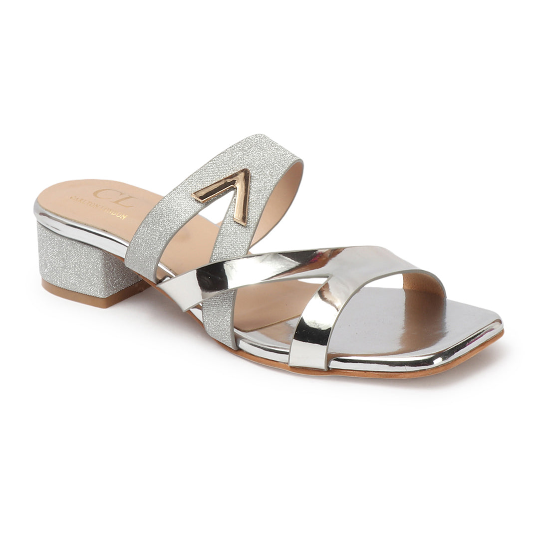 Women Embellished Block Heel Sandals