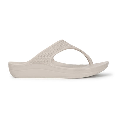 Women Solid Casual Thong Wedge Sandals
