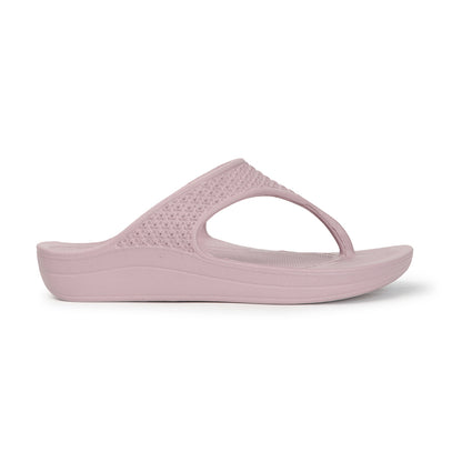 Women Solid Casual Thong Wedge Sandals