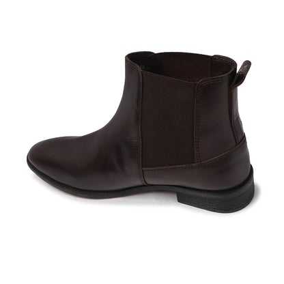 Elegant Classic Leather Ankle Boots for Men