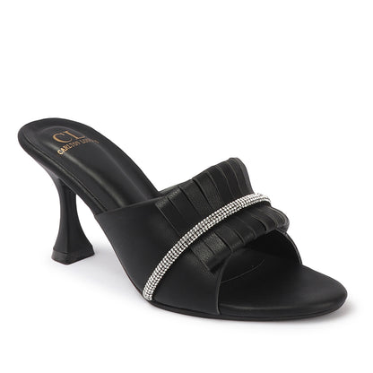 Women Embellished Party Stiletto Heel Sandals