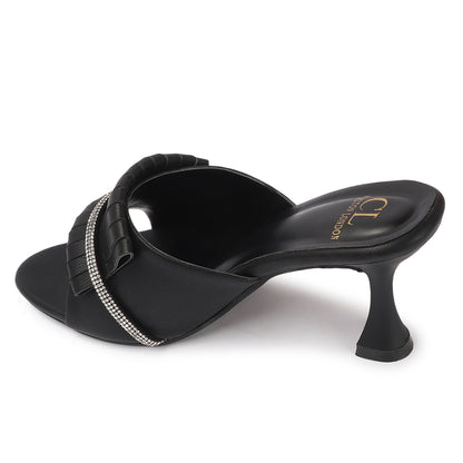 Women Embellished Party Stiletto Heel Sandals