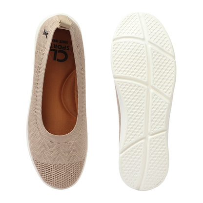 Women FlyKnit Comfort Slip On Ballet Flats