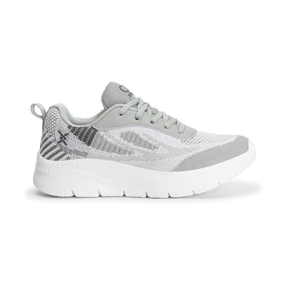 Women Mesh Flyknit Technology Lace-Up Sports Shoes