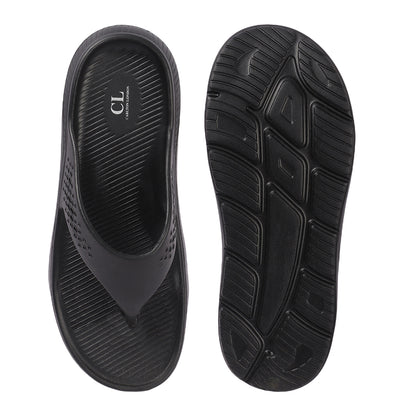 Men Perforated Thong Comfort Sandals