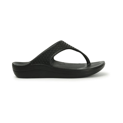 Women Solid Casual Thong Wedge Sandals