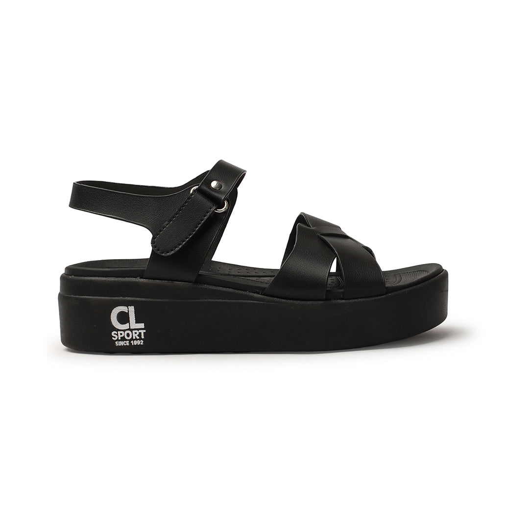 Women Comfortable Flatform Ankle Strap Sandals