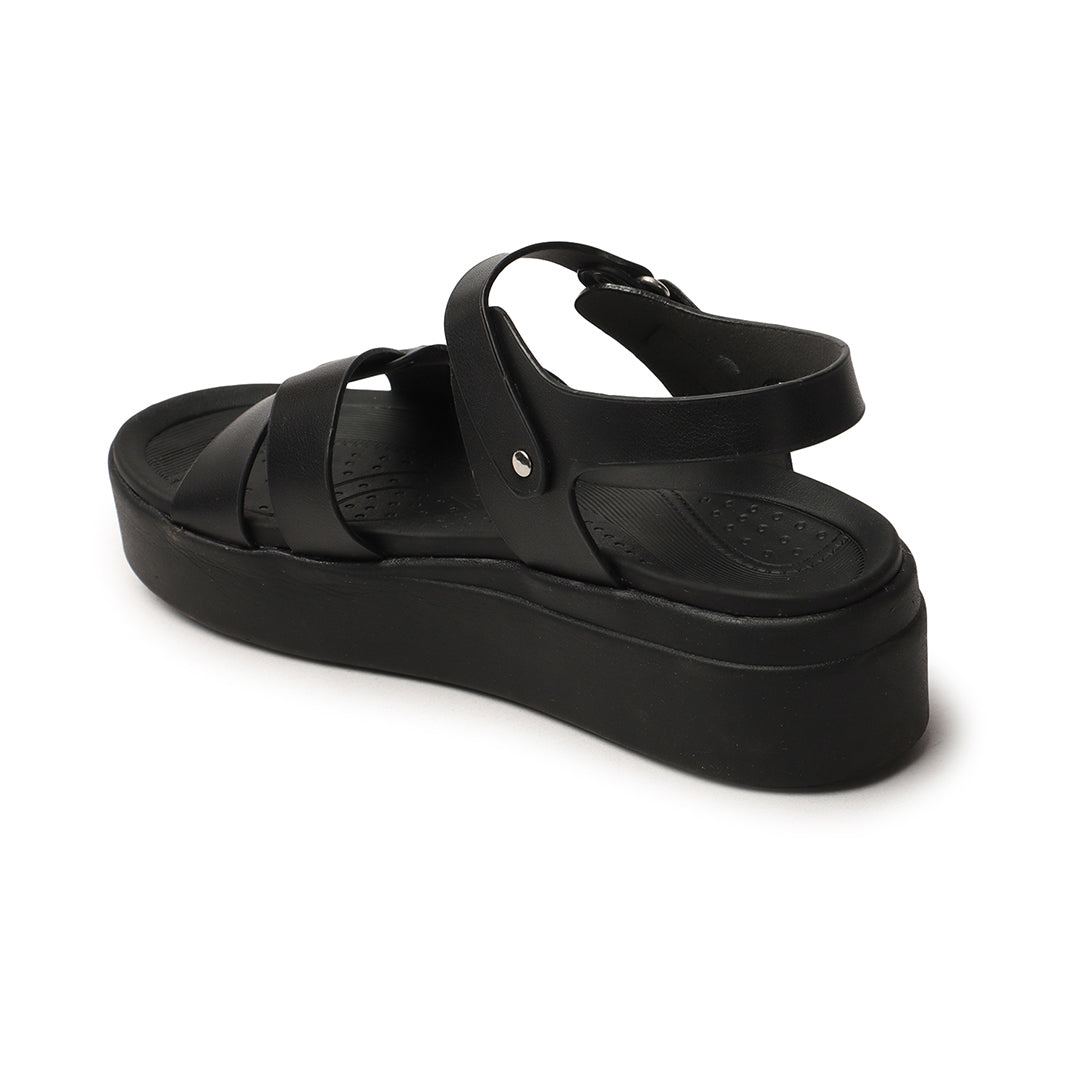 Women Comfortable Flatform Ankle Strap Sandals