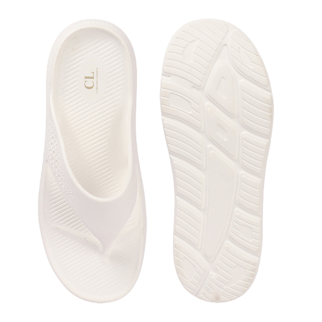 Men Perforated Thong Comfort Sandals