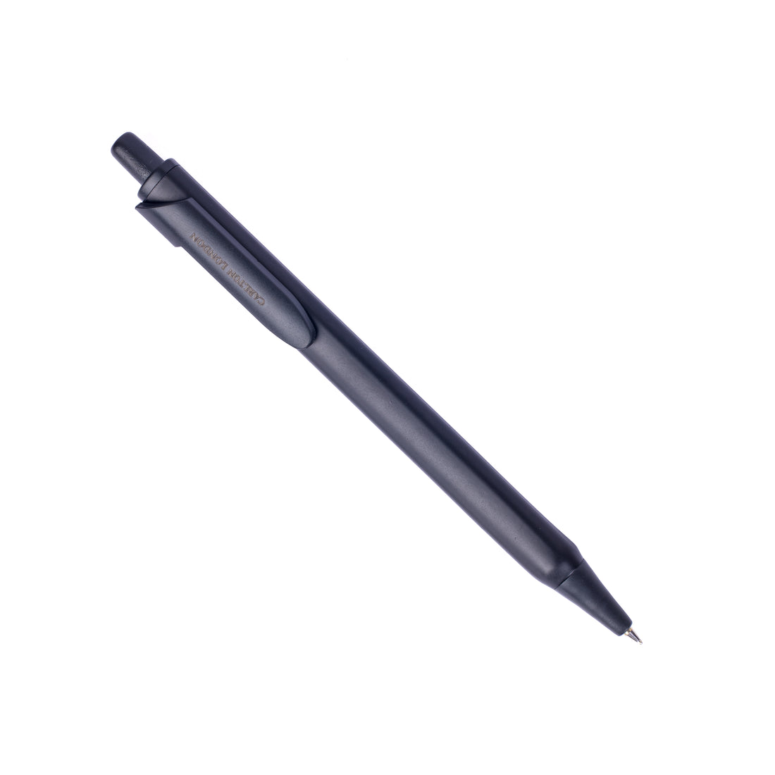 Carlton London Sleek Matte Black Ballpoint Pen  Stylish Click Mechanism Office Pen  Smooth Writing
