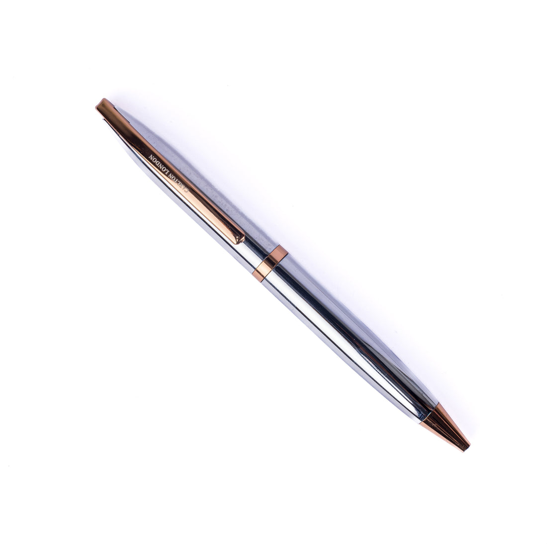 Carlton London Dual-Tone Metallic Ball Pen Stylish Executive Writing Pen with Smooth Ink Flow