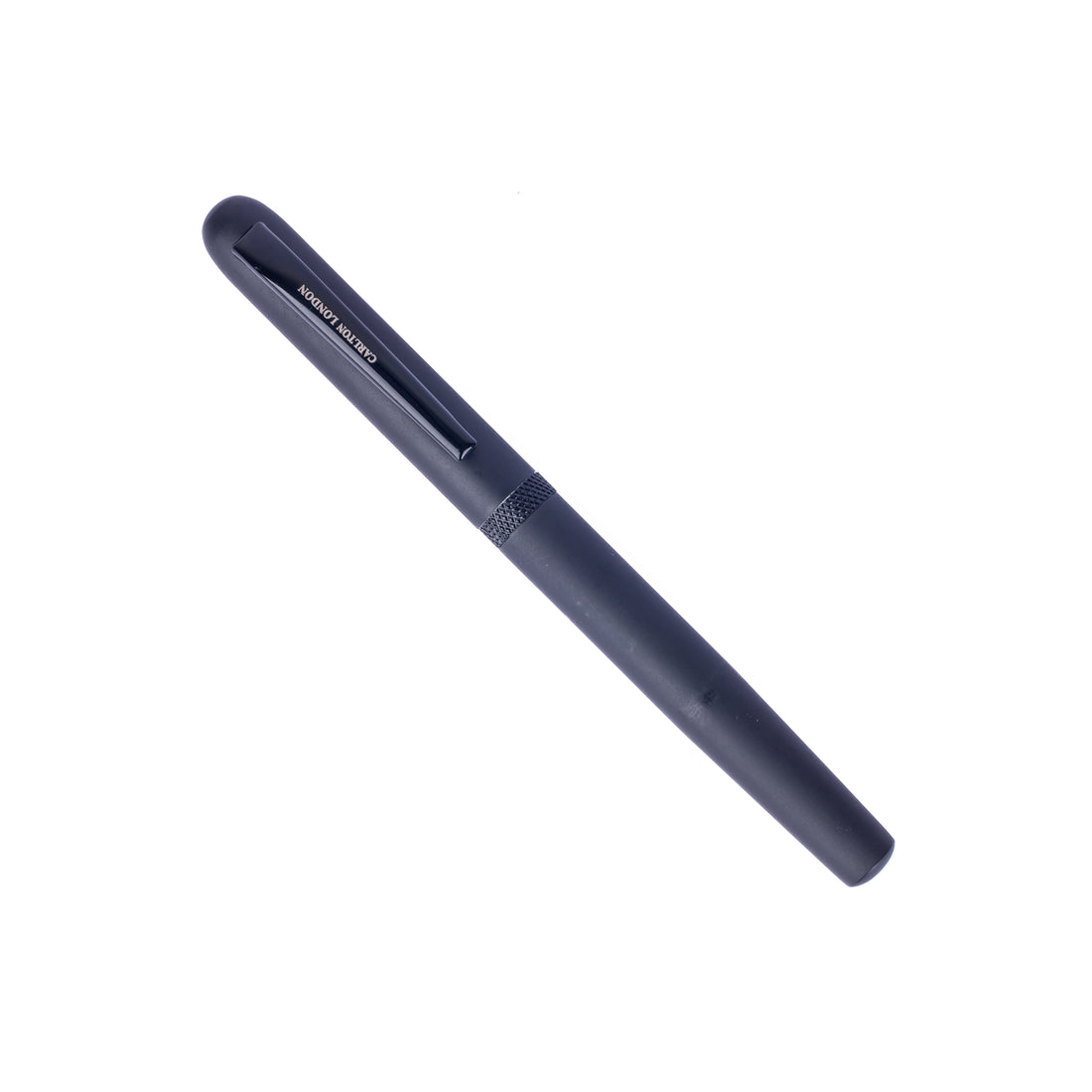 Carlton London Matte Black Metallic Ball Pen  Luxury Executive Writing Pen with Clip  Fine Tip