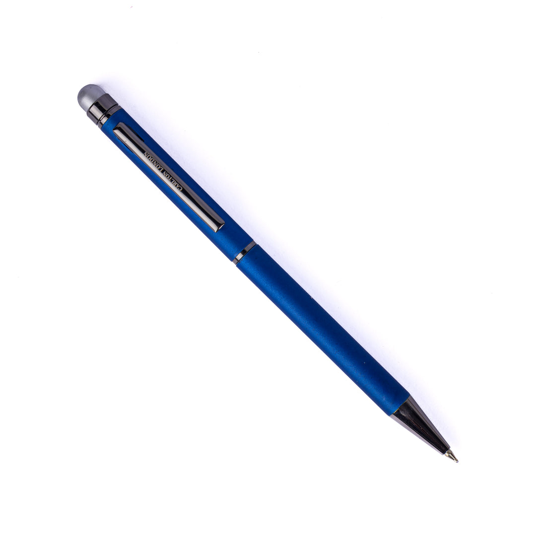 Carlton London Blue Gradient Metallic Ball Pen Executive Writing Pen with Smooth Ink & Fine Tip