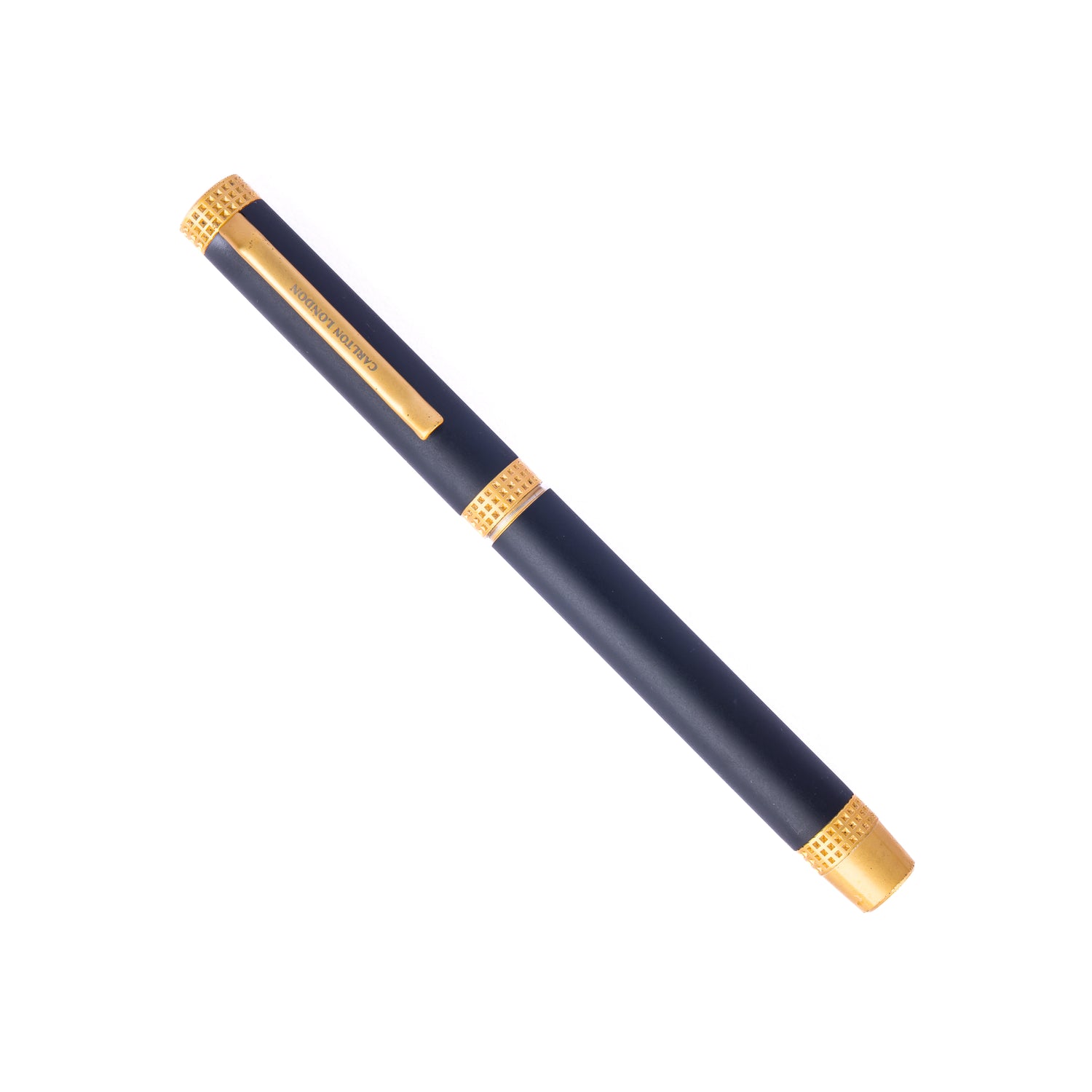 Carlton London Black &amp; Gold Executive Ball Pen  Luxury Writing Pen with Smooth Ink &amp; Fine Tip