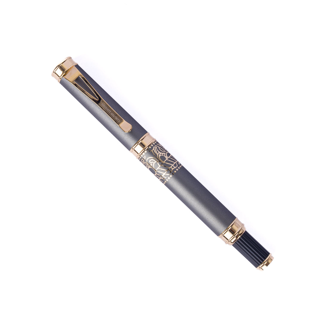 Carlton London Transparent Gold Detail Ball Pen  Premium Executive Pen with Fine Tip &amp; Clip