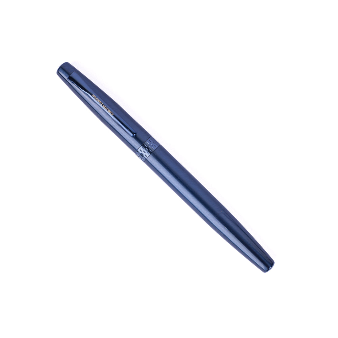 Carlton London Blue Metallic Ball Pen Executive Writing Pen with Fine Tip & Clip Smooth Ink Flow