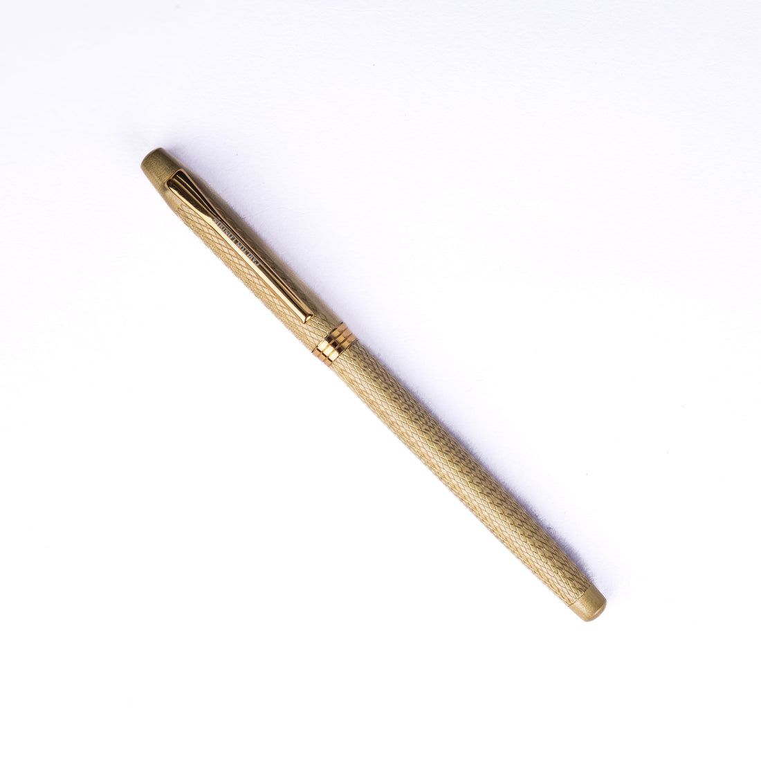 Carlton London Matte Gold Ball Pen Premium Executive Writing Pen with Smooth Ink & Fine Tip
