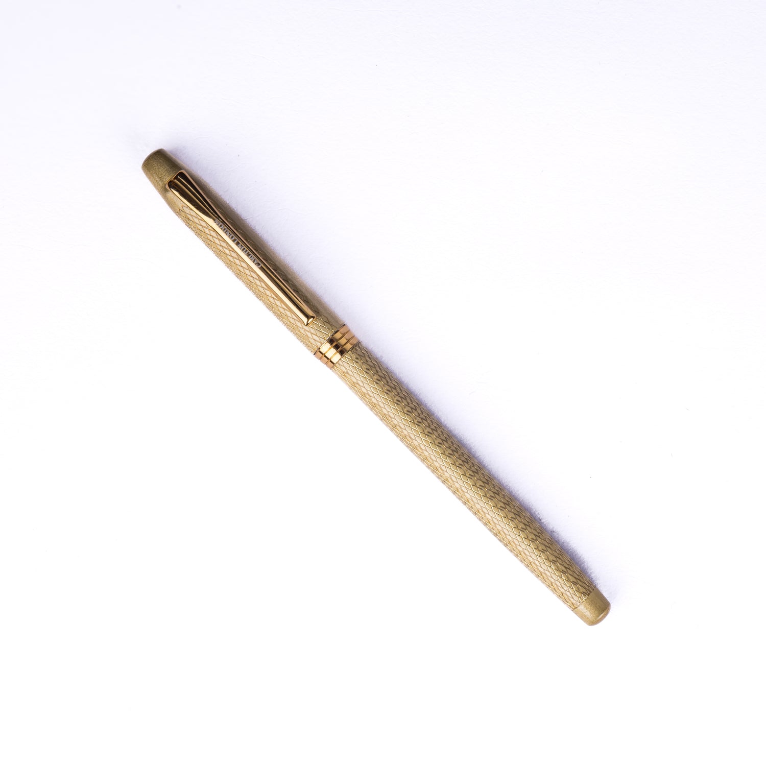 Carlton London Matte Gold Ball Pen  Premium Executive Writing Pen with Smooth Ink &amp; Fine Tip
