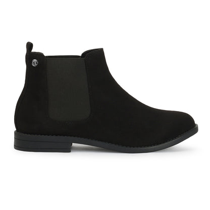 Women Casual Block-Heeled Chelsea Boots