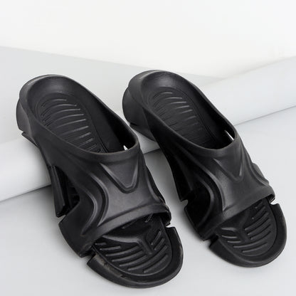 Men Sculpted Contoured Comfort Slides