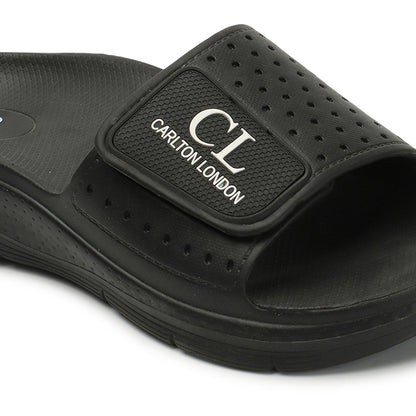 Men Perforated Adjustable Comfort Sliders